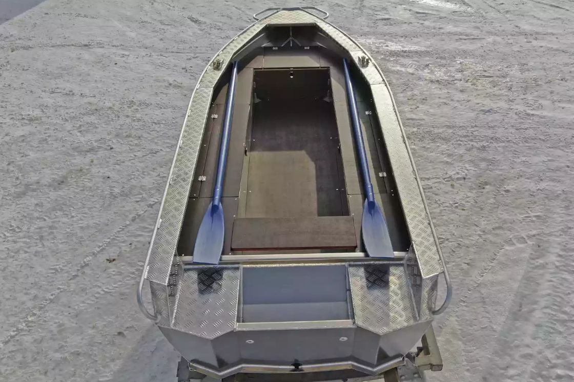 Алюминиевая лодка Wyatboat-340 РМ в Новомосковске