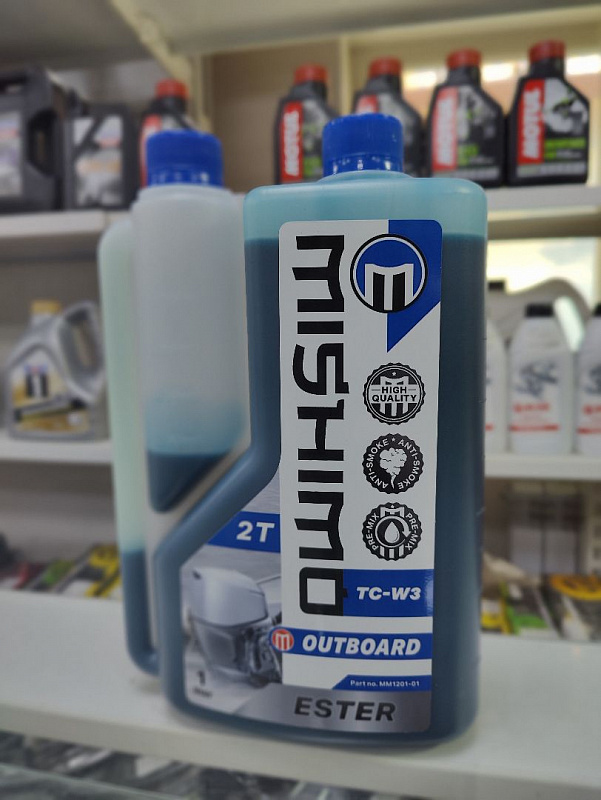 Масло MISHIMO 2T OUTBOARD (ESTER) полусинтетика 1 л в Новомосковске