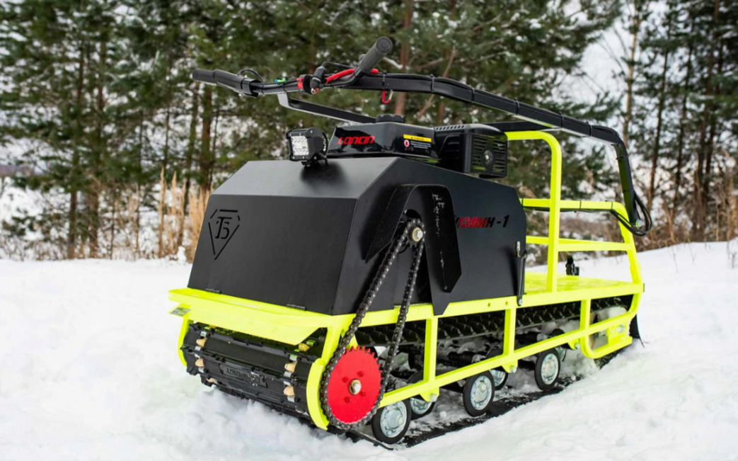 Мотобуксировщик Бурлак ХОЗЯИН-1 (капот металл) в Новомосковске