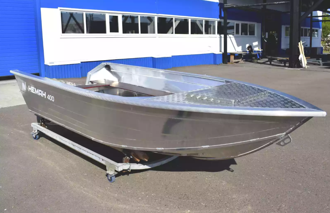 Алюминиевая лодка Неман-400 Р PRO в Новомосковске