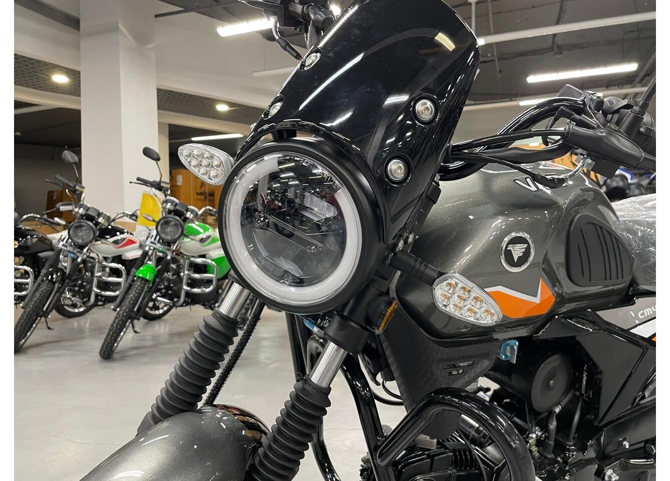 Мопед VMC NOVA 49сс (125сс) Led Full, дисковый тормоз, RKB RATO с баланс. валом, сигнализация в Новомосковске