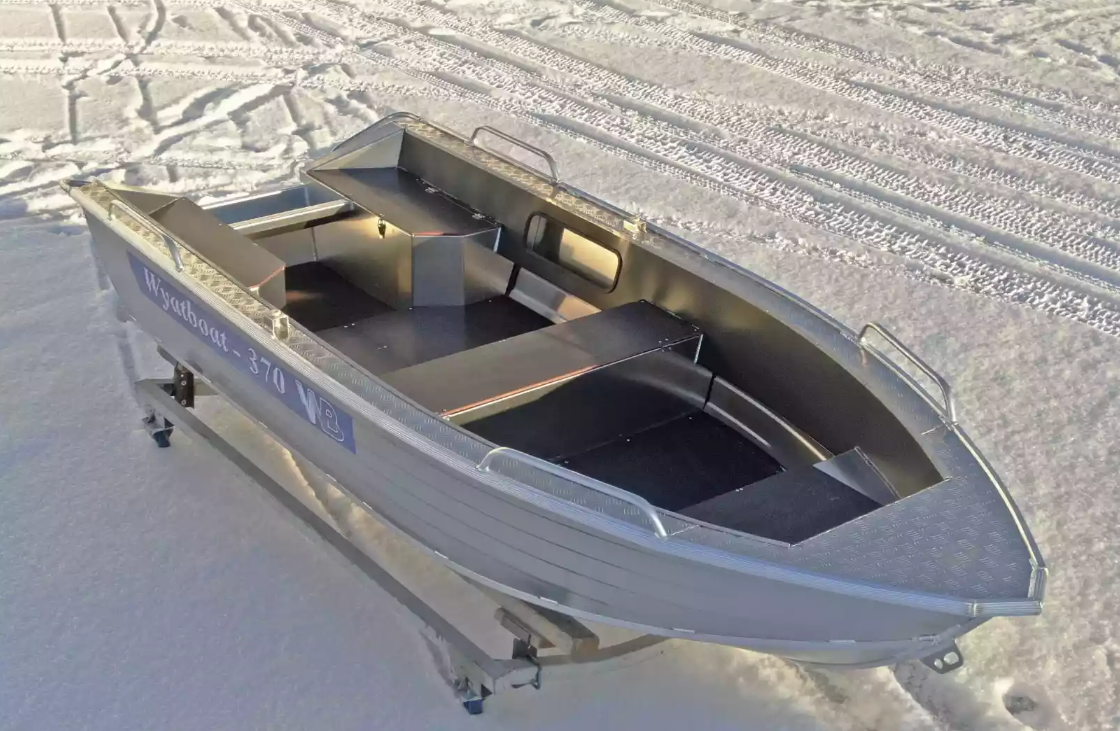 Алюминиевая лодка Wyatboat-370 в Новомосковске