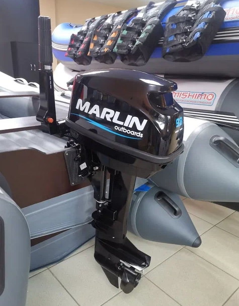 КОМПЛЕКТ ЛОДКА MISHIMO LITE 350 + МОТОР 9,8 Л.С. в Новомосковске