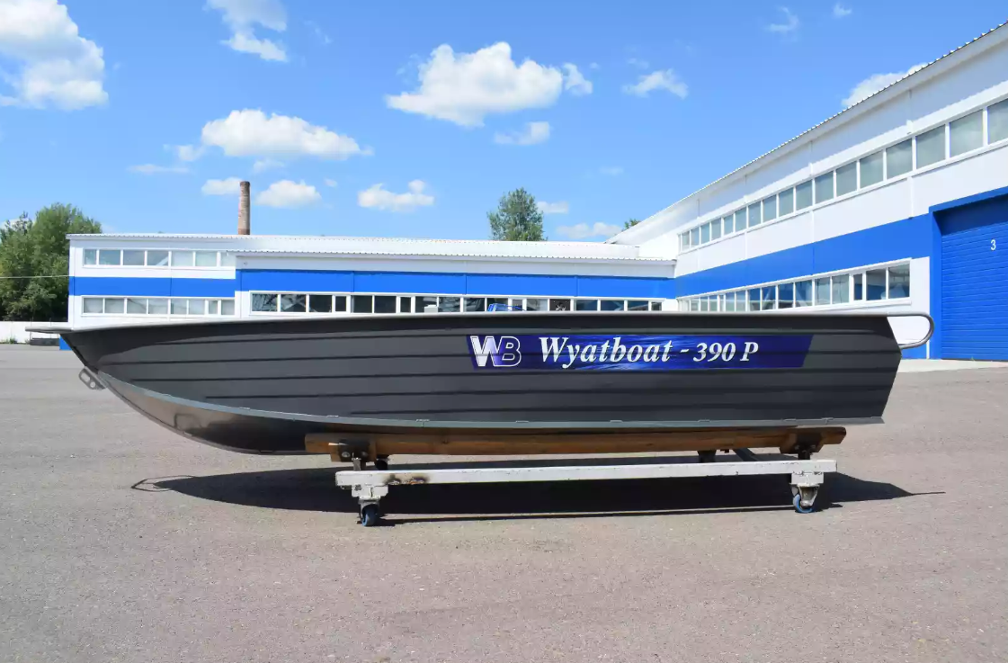 Алюминиевая лодка Wyatboat-390Р Fish в Новомосковске