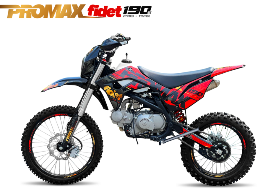 Мотоцикл (питбайк) PROMAX FIDET (ФАЙДЕТ) 190E MAX PRO LUX 19/16 в Новомосковске