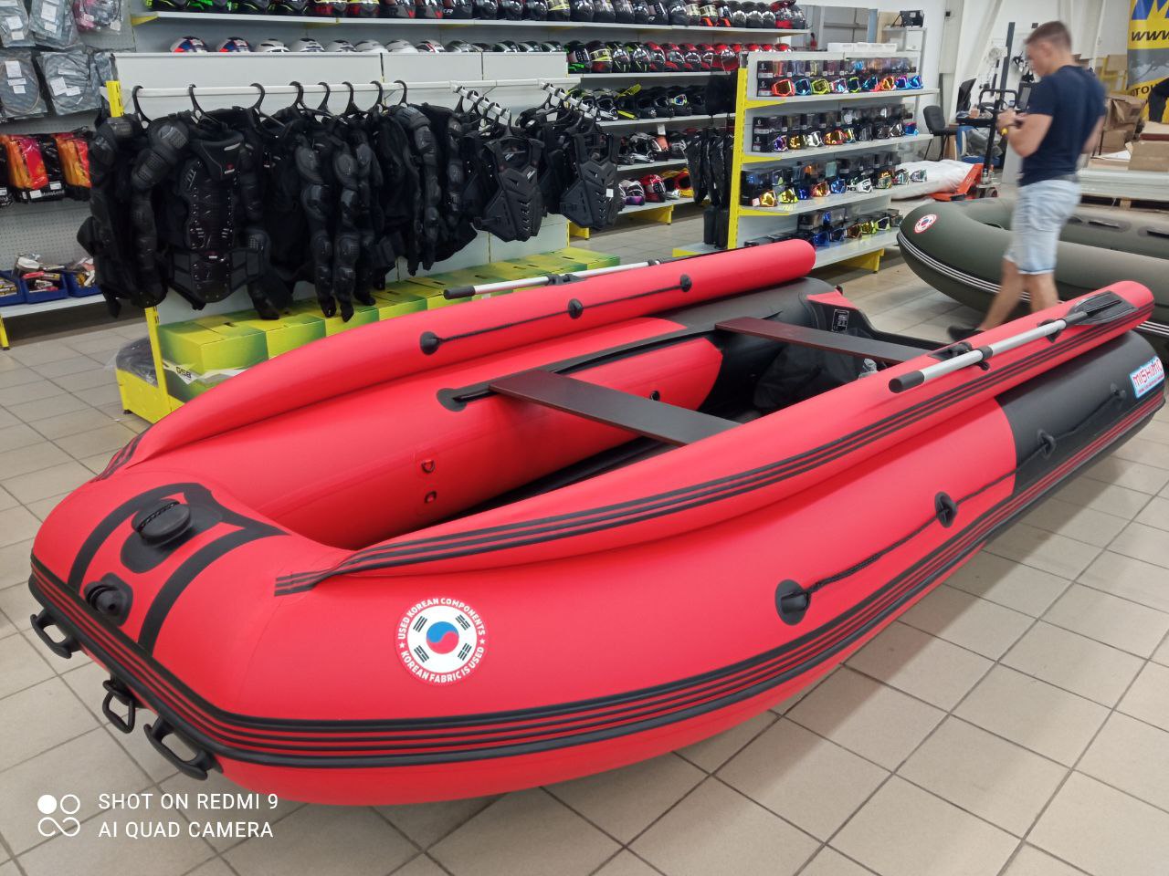 Лодка MISHIMO RIVER FJET PRO 410  под водомет в Новомосковске