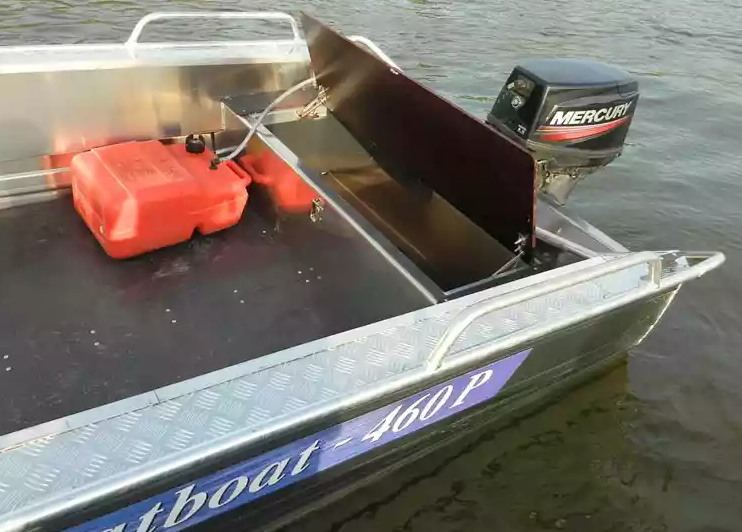 Алюминиевая лодка Wyatboat-460 P в Новомосковске