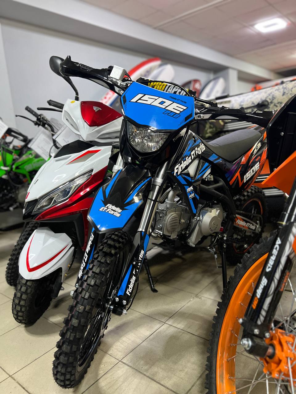 Мотоцикл (питбайк) PROMAX FIDET (ФАЙДЕТ) 190E PRO 17/14 в Новомосковске