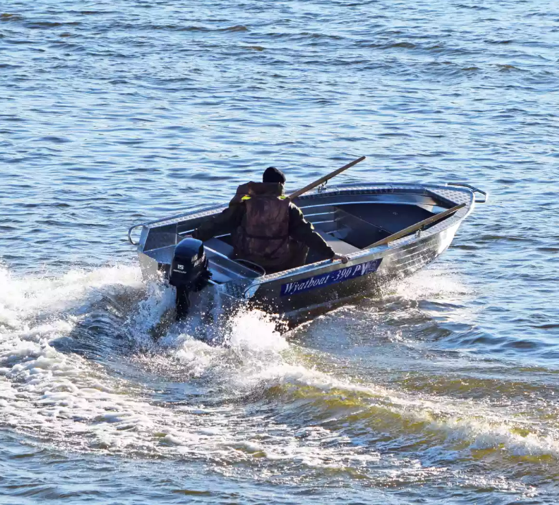 Алюминиевая лодка Wyatboat-390 P в Новомосковске