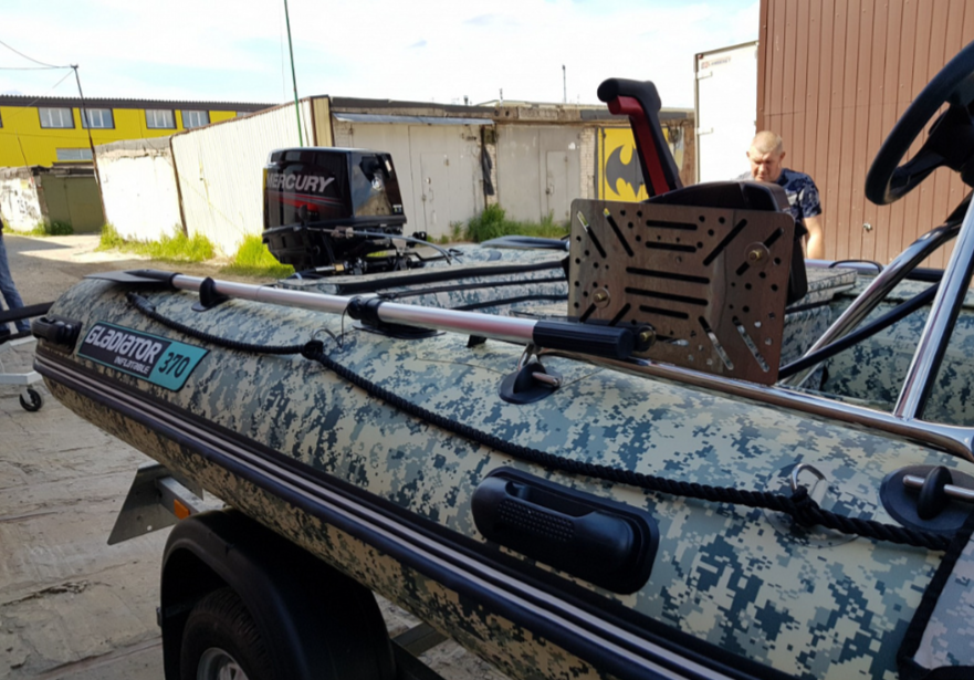 НАДУВНАЯ ЛОДКА GLADIATOR C370AL в Новомосковске