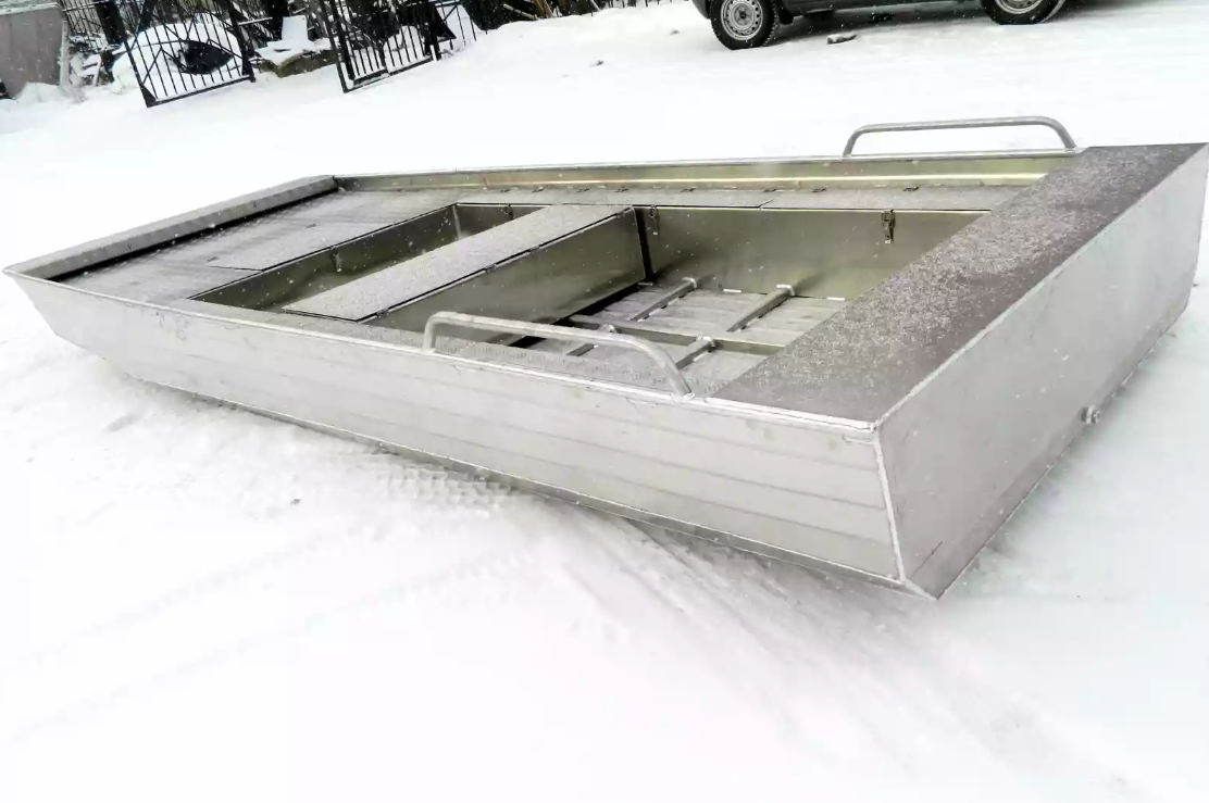 Алюминиевая лодка Wyatboat-390 Jonboat в Новомосковске