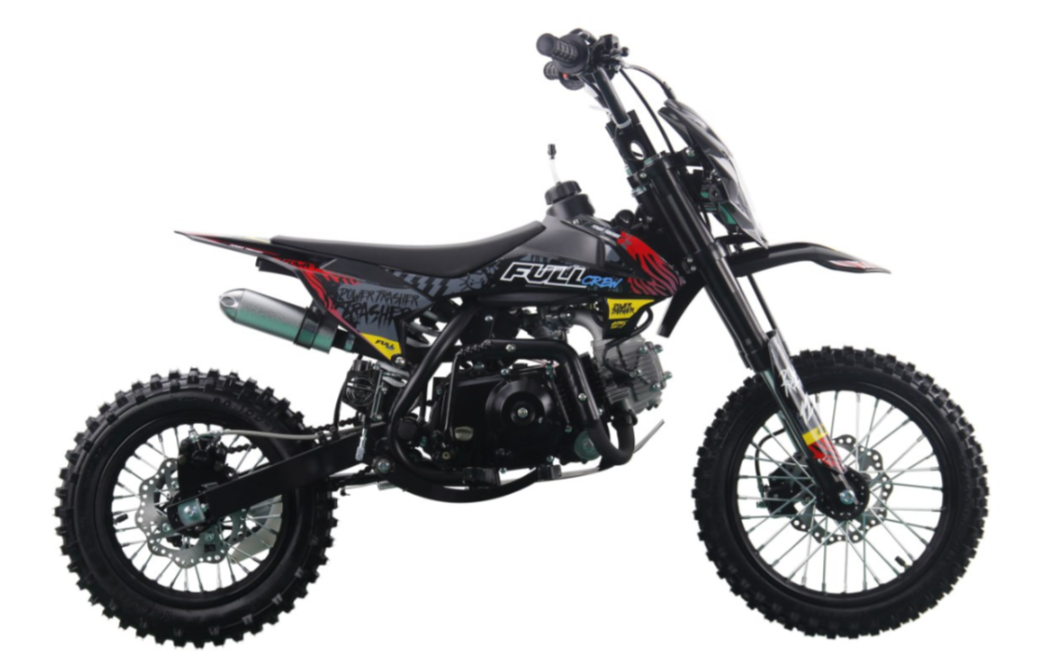 Питбайк FullCrew Power Trasher 125cc 14\12 (п\автомат эл.стартер) в Новомосковске