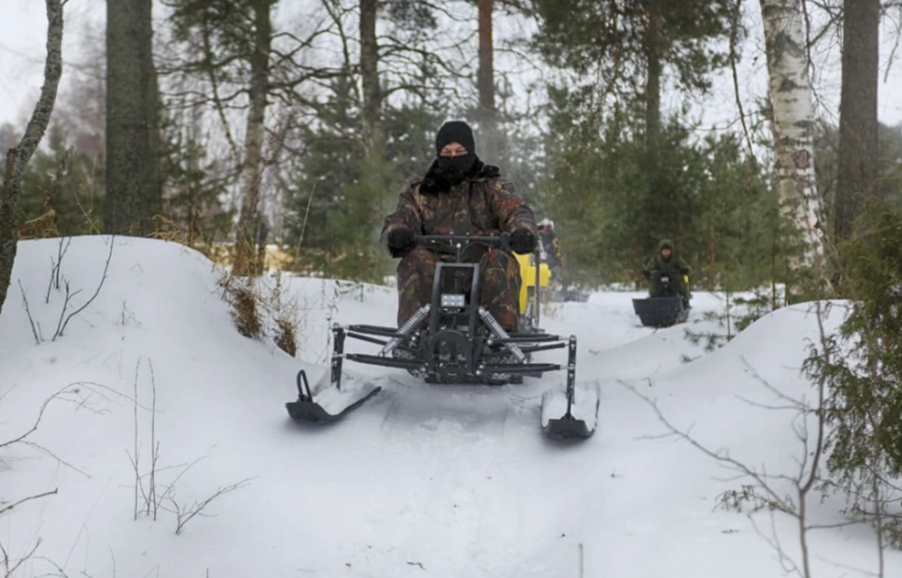 Мотобуксировщик РЫБАК PKD. PSD 15 л.с. (длинная база 1430мм) в Новомосковске