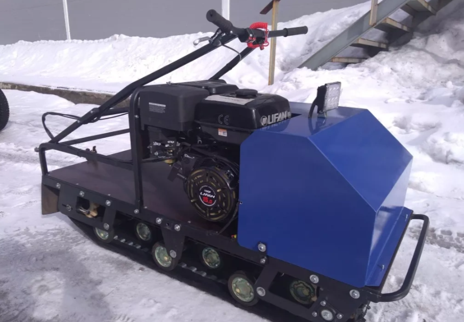 Мотобуксировщик AhtaR ЗИМА с реверсом (задний ход) в Новомосковске