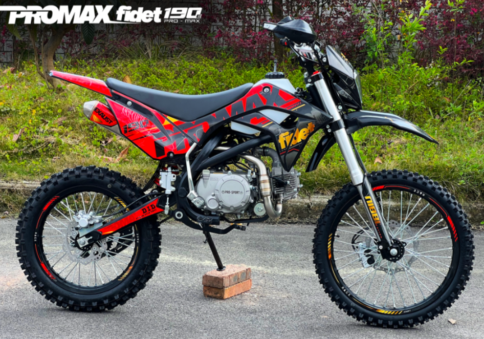 Мотоцикл (питбайк) PROMAX FIDET (ФАЙДЕТ) 190E MAX PRO LUX 19/16 в Новомосковске