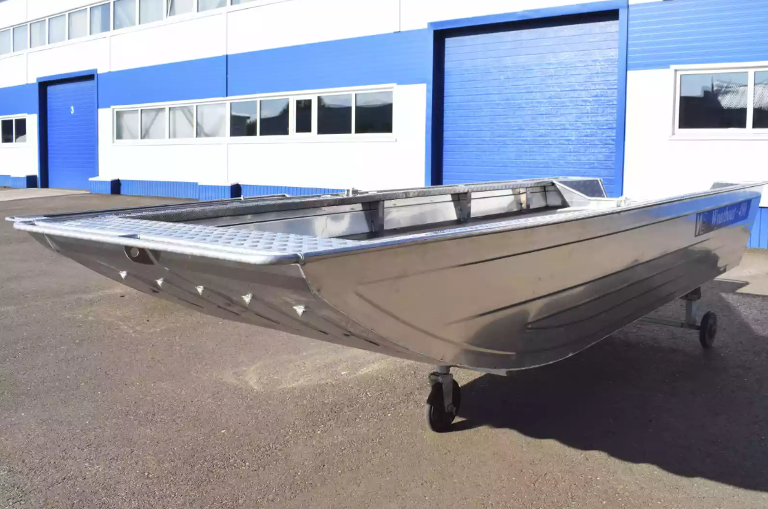 Алюминиевая лодка Wyatboat-490 Jonboat в Новомосковске