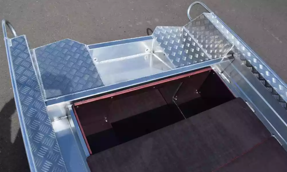 Алюминиевая лодка Wyatboat-390Р Fish в Новомосковске