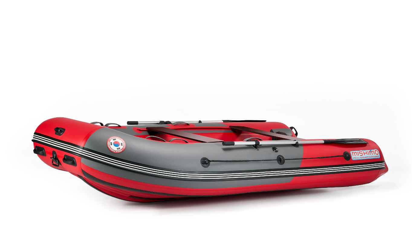 КОМПЛЕКТ ЛОДКА MISHIMO PRO 350 + ЛОДОЧНЫЙ МОТОР MARLIN MP 9.9 (15) AMHS PROLINE в Новомосковске