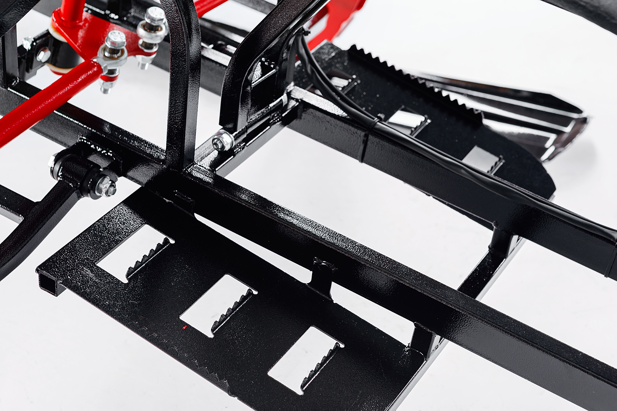 Лыжный модуль IKUDZO с подогревом ручек пластиковые лыжи в Новомосковске