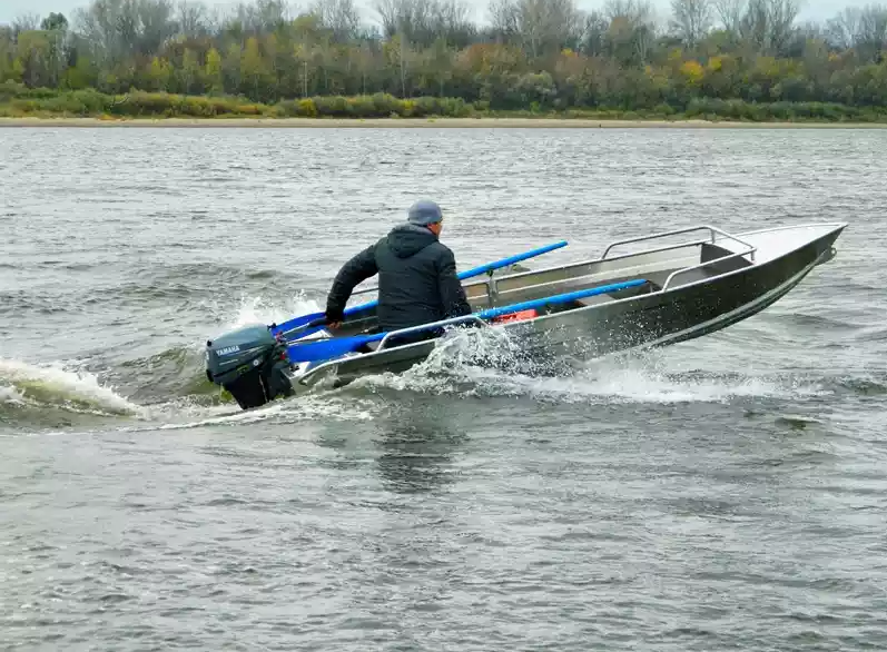 Алюминиевая лодка Wyatboat-390 M в Новомосковске