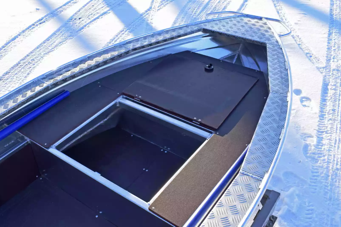 Алюминиевая лодка Wyatboat-370 Р FISH в Новомосковске