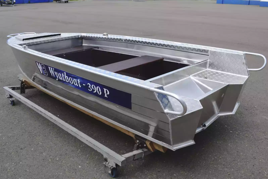 Алюминиевая лодка Wyatboat-390Р PRO в Новомосковске