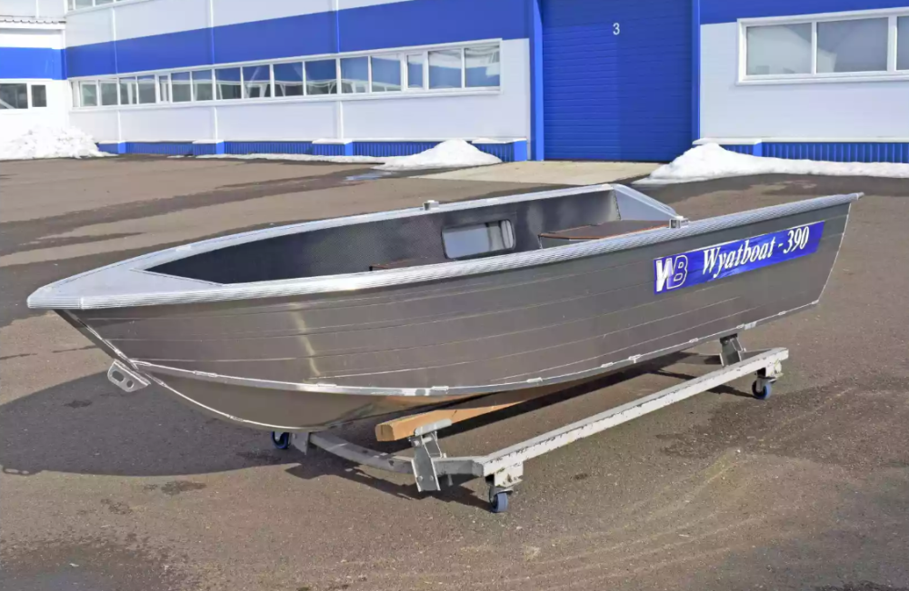 Алюминиевая лодка Wyatboat-390 Р NEW в Новомосковске