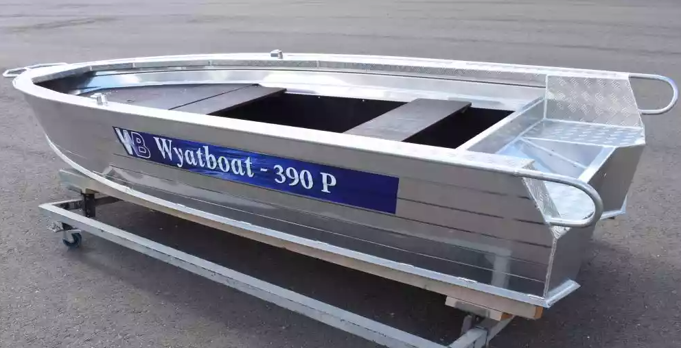 Алюминиевая лодка Wyatboat-390Р Fish в Новомосковске