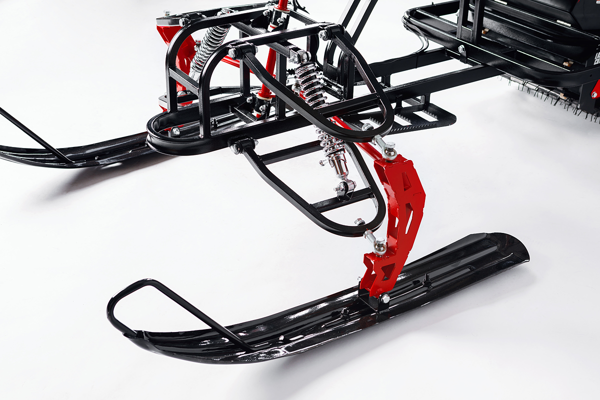 Лыжный модуль IKUDZO с подогревом ручек пластиковые лыжи в Новомосковске