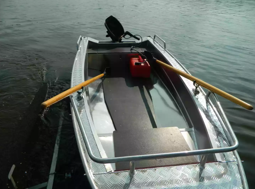 Алюминиевая лодка Wyatboat-390 У в Новомосковске