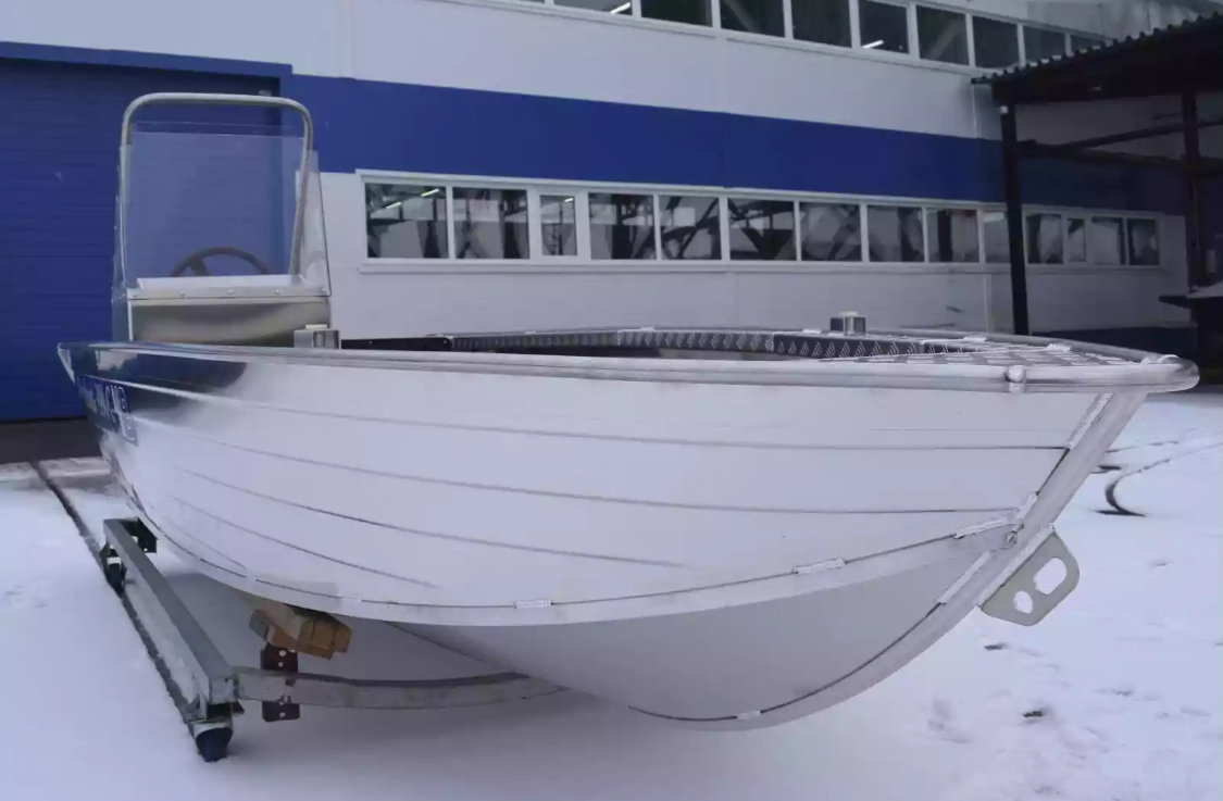 Алюминиевая лодка Wyatboat-390 C в Новомосковске