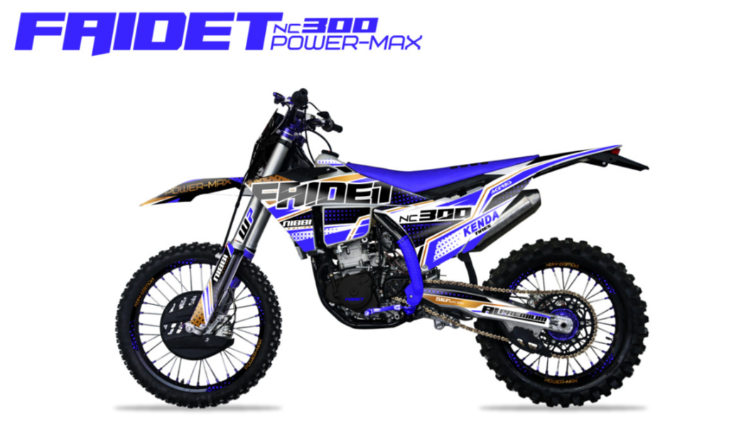 Кроссовый мотоцикл FAIDET NC300S ULTRA WP в Новомосковске