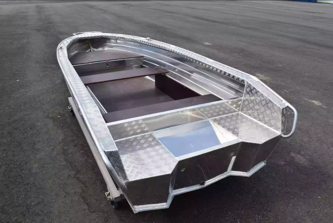 Алюминиевая лодка Wyatboat-390Р Увеличенный борт в Новомосковске