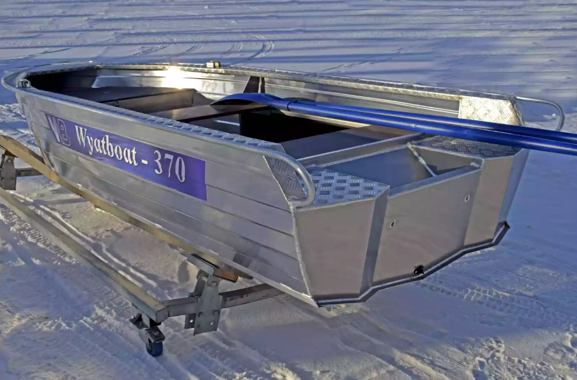 Алюминиевая лодка Wyatboat-370 Р в Новомосковске