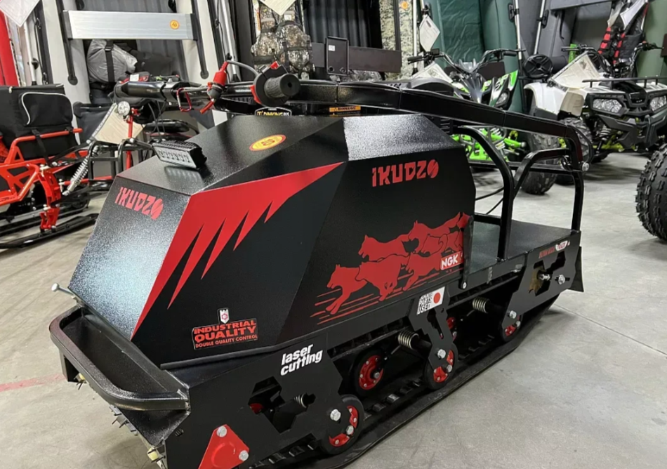 Мотобуксировщик IKUDZO 1450/500 K15 (Lifan, loncin, ZongShen) в Новомосковске