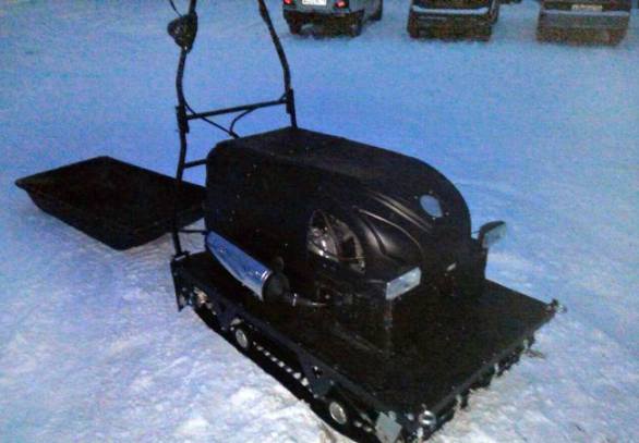 Мотобуксировщик LEBEDEV MOTORS ВОЛКОДАВ POWER V13 в Новомосковске