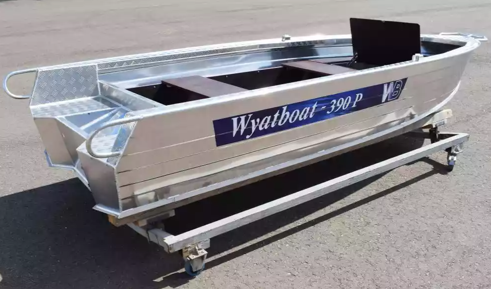 Алюминиевая лодка Wyatboat-390Р Fish в Новомосковске