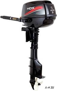 Лодочный мотор 4-х тактный HDX F 5 BMS в Новомосковске