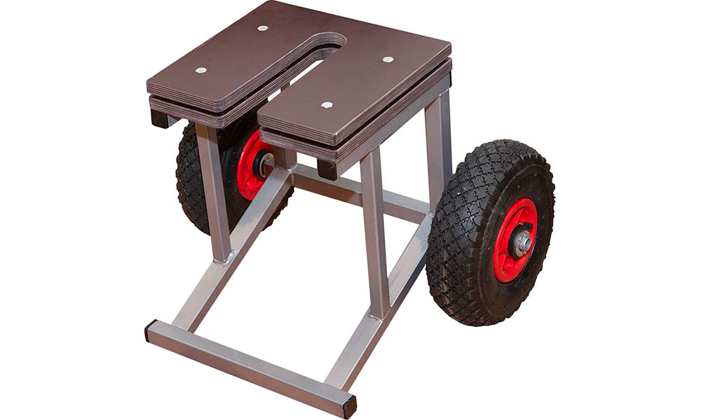 Тележка под лодочный мотор низкая до 60 кг в Новомосковске