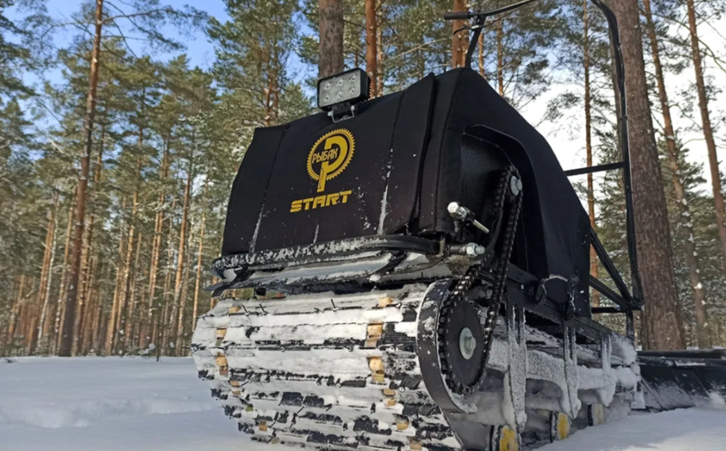 Мотобуксировщик РЫБАК СТАРТ Lifan 15 л.с (тканный капот) в Новомосковске