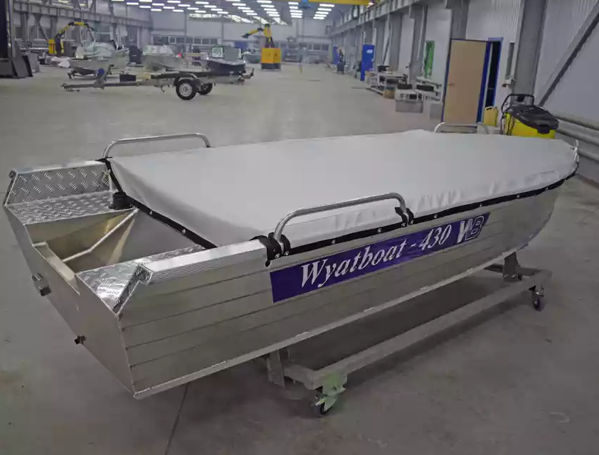 Алюминиевая лодка  Wyatboat-430 Р в Новомосковске