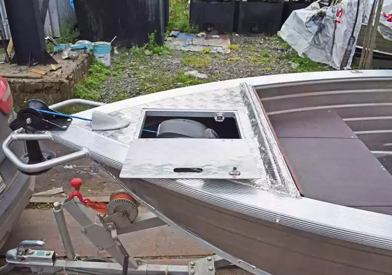 Алюминиевая лодка Wyatboat-390 C в Новомосковске