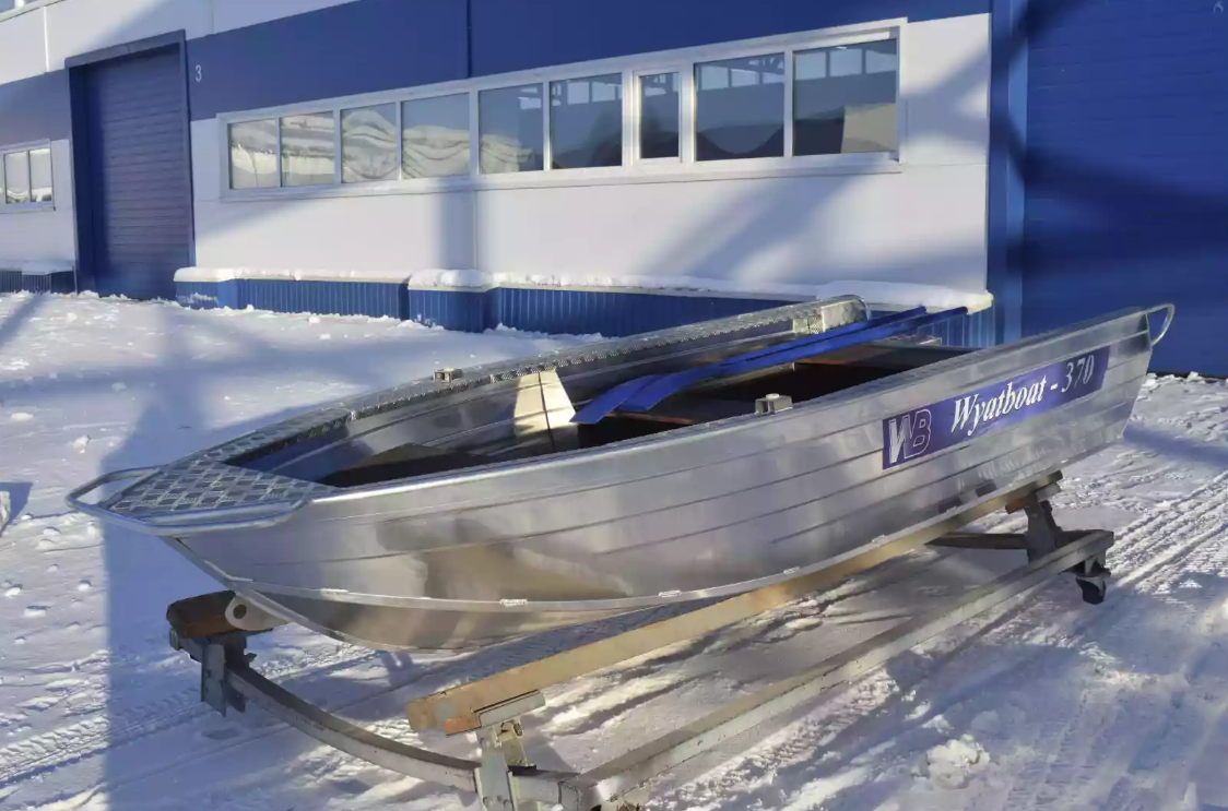 Алюминиевая лодка Wyatboat-370 Р в Новомосковске