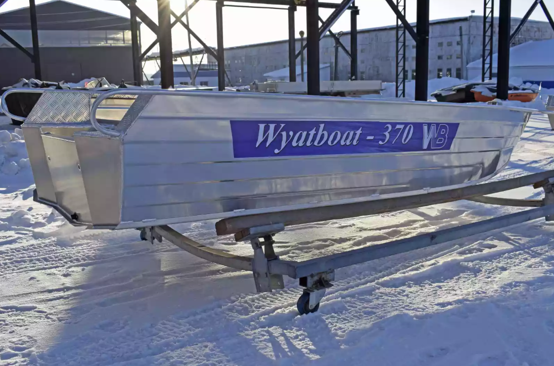Алюминиевая лодка Wyatboat-370 Р в Новомосковске