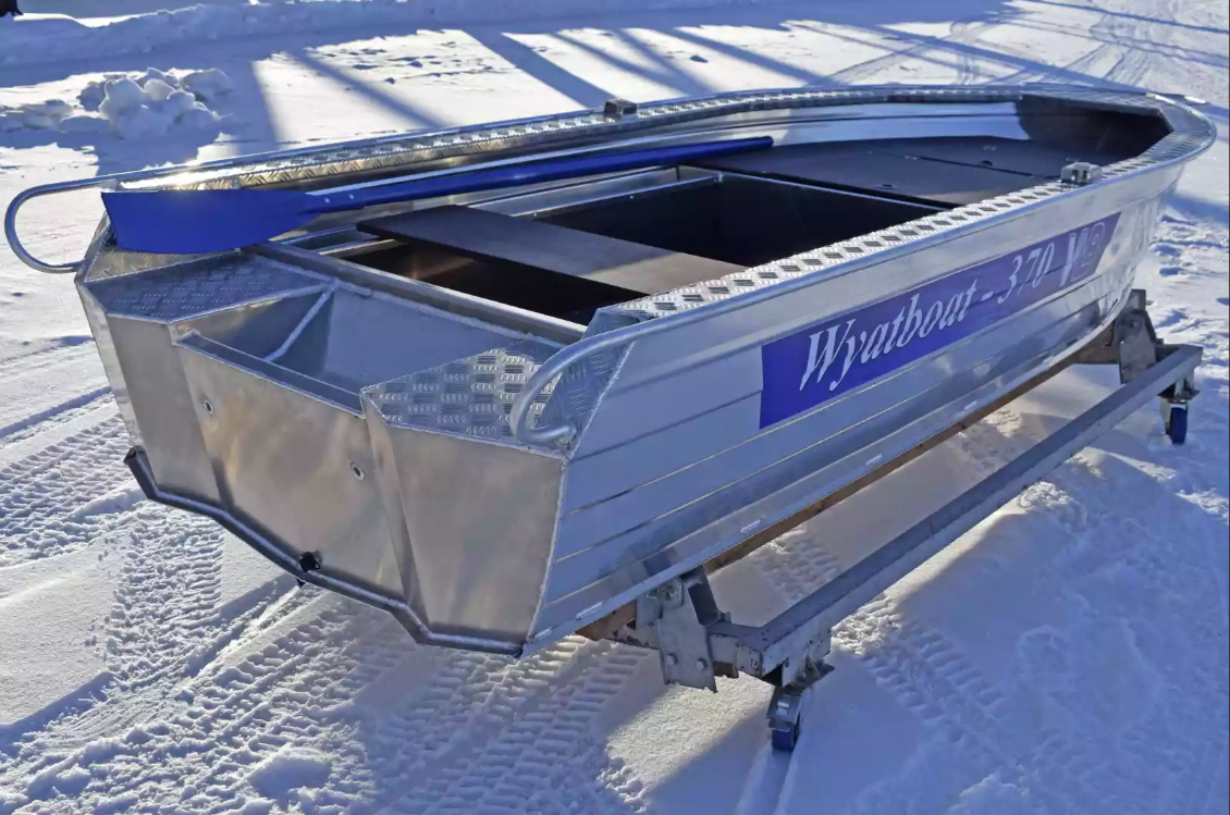 Алюминиевая лодка Wyatboat-370 Р FISH в Новомосковске