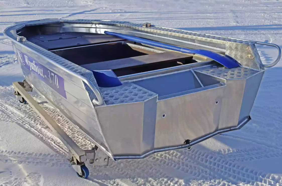 Алюминиевая лодка Wyatboat-370 Р FISH в Новомосковске