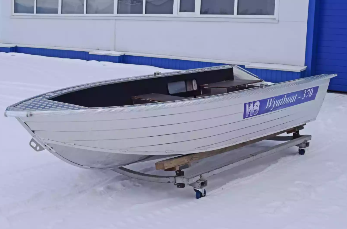 Алюминиевая лодка Wyatboat-370 в Новомосковске