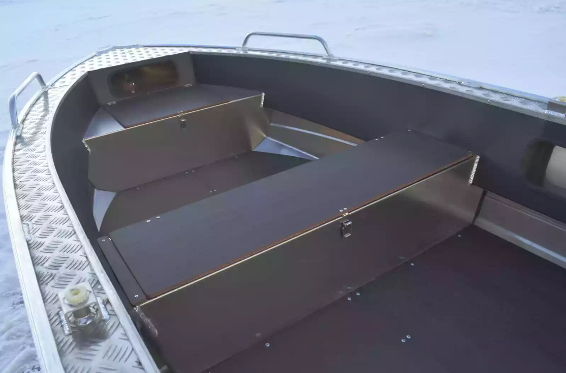 Алюминиевая лодка Wyatboat-370 в Новомосковске