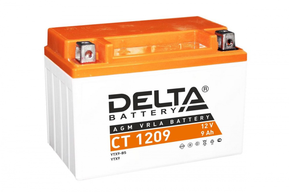 Аккумулятор Delta CT 1209 (12V / 9Ah) в Новомосковске