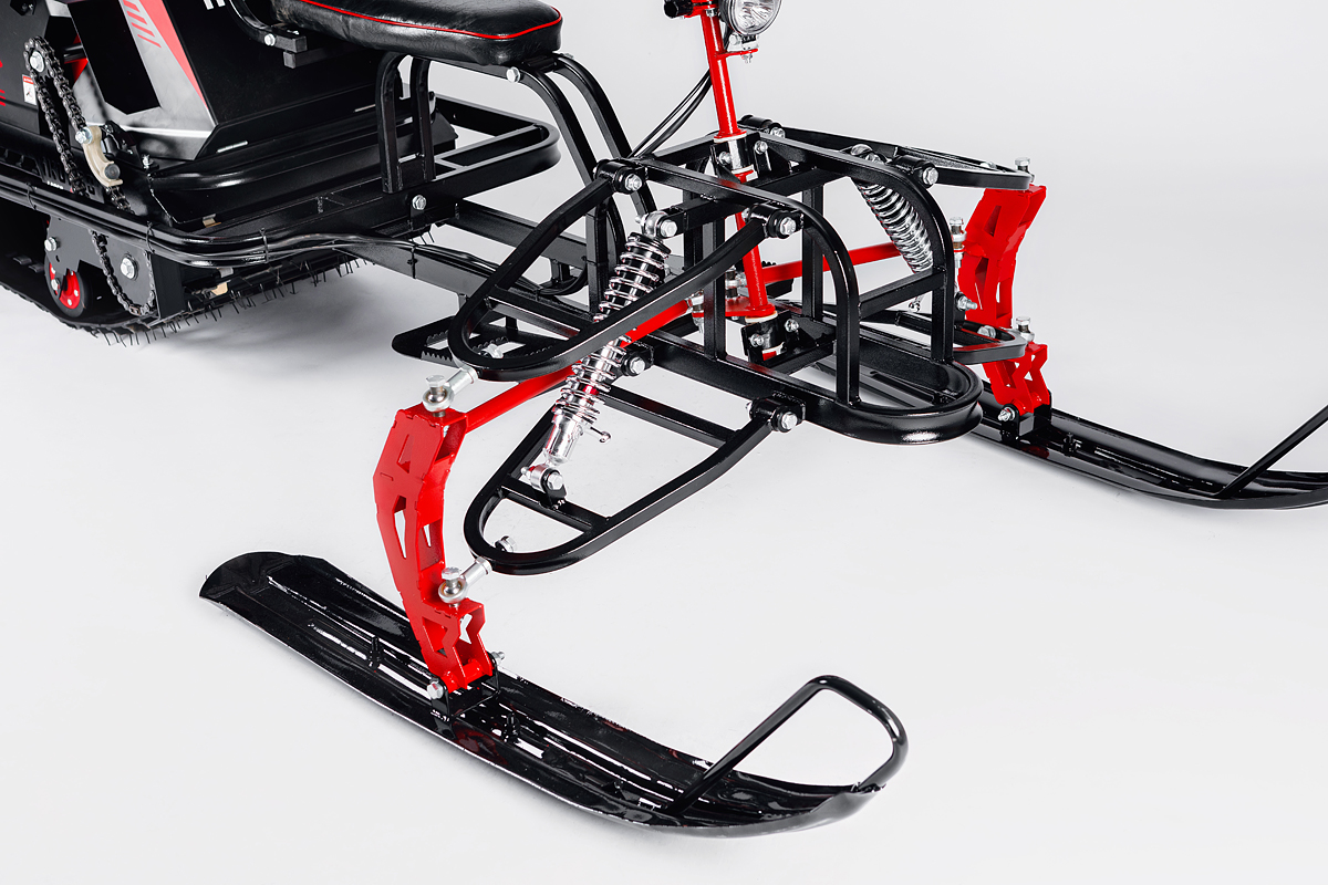 Лыжный модуль IKUDZO с подогревом ручек пластиковые лыжи в Новомосковске